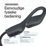 REBØNE® Sport Oortjes - Oordopjes Draadloos - Open ear - Draadloze - Bluetooth Koptelefoon