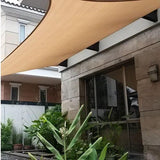 HanSe® Schaduwdoek Rechthoek Waterdoorlatend 5x8 m Zonnedoek