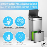 4cookz® Smart Waste Prullenbak Afvalscheiding met sensor 72