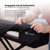 Keyboard Beschermhoes - Keyboard met 66 toetsen tot 98 cm Breed - Pianobeschermer - Keyboardhoes - Stofhoes - Keyboardbeschermer