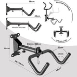 4toolz® Fiets Fiets Ophangsysteem Opklapbaar - Wandbeugel voor fiets