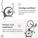 4toolz Universeel Display Fietsenrek Deluxe - fiets standaard - zwart