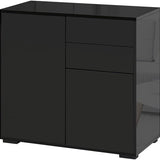 4goodz Ladenkast Buffetkast met 2 Laden 40x105x76 cm - Zwart
