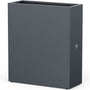 Herstera Garden® Plantenbak Cube HG08975801 - 100x40x115 cm - Antraciet
