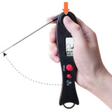 Vleesthermometer Digitaal Keuken - Zwart - BBQ Thermometer - Kookthermometer - Kernthermometer - Ideaal voor Bakken, Braden, BBQ & Chocolade
