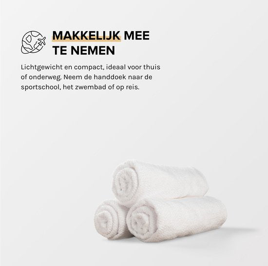 MAE Hair Towel | Haarhanddoek | Microvezel Haarwrap | Sneldrogend | Ergonomisch Ontwerp | Anti Pluis