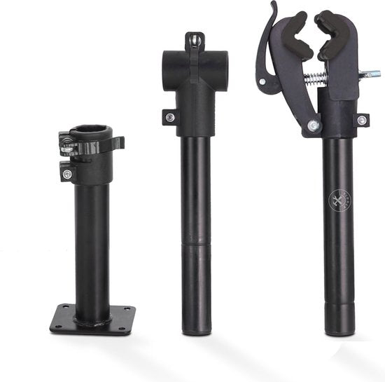 4toolz® Fiets Reparatie Beugel voor wand of werkbank - fiets montagestandaard 360⁰ Verstelbaar