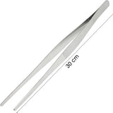Keukenpincet - 30 cm - RVS - Zilver - Kookpincet - Vleespincet - Serveerpincet