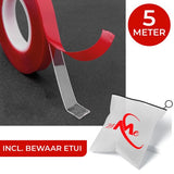 24ME® Dubbelzijdig Montage Tape Etui - 1mm - Transparant - Nano tape - Acrylic VHB