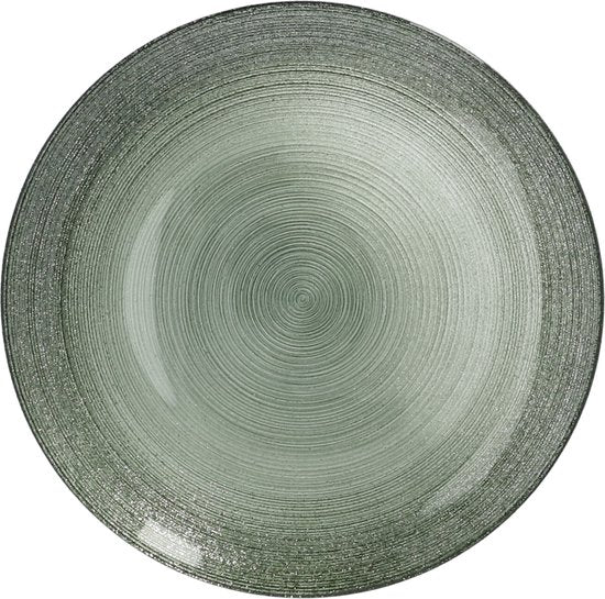 6-persoons Green Jem Servies Glas - 12 delig Servies - Groen