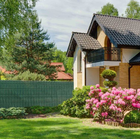 Hanse® Tuinscherm privacy scherm - mtr lang, hoog - groen