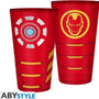 ""Abysse Marvel - Iron Man 400ml Large Glass (ABYVER136)""