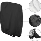 Beschermhoes voor Tuinstoel - 2 Stuks - Tuinstretcher beschermhoes - 110x71x34cm - Zwart - De ideale bescherming voor je tuinmeubelen