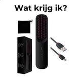 Elektrische Stijlborstel 2.0 - Warmteborstel - Haarborstel - Stijltang - Draadloos - 2024 Model