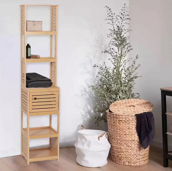 Set Badkamermeubel Trinidad Wastafelonderkast + Kolomkast MDF