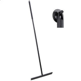 AKSA Home® Vloertrekker - Douchewisser - Trekker Douche - RVS Vloerwisser - met Steel - Zwart