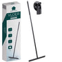 AKSA Home® Vloertrekker - Douchewisser - Trekker Douche - RVS Vloerwisser - met Steel - Zwart