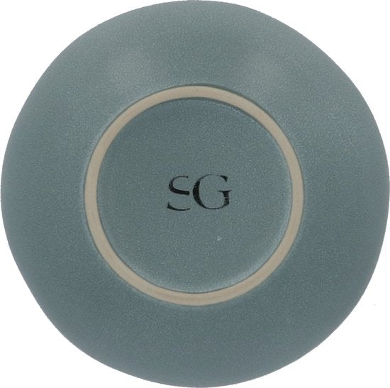 Aardewerk Servies Spring Grey 6 persoons 18-delig