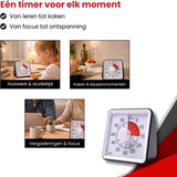 Leerklok voor Kinderen - Timer voor Kinderen - Timer Klok - Klok - Klok