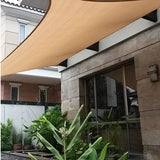 HanSe® Schaduwdoek Rechthoek Waterdoorlatend 3,5x4,5 m Zonnedoek