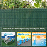 Hanse® Tuinscherm privacy scherm - mtr lang, hoog - groen