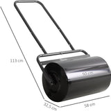 4goodz Gazonroller Tuinwals 32 cm Diameter 38 L Water/Zand Vulling