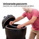 BBQ Vervangingsvilt - Zelfklevend - 450cm x 2cm x 3mm - BBQ Vilt - Geschikt voor o.a. Green Egg, Kamado, Black Bastard
