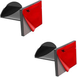 Petjeshouder - 10 Stuks - Zwart - Petjeshouder - Hoeden Opberger - Pettenrek - Petten Houder - Cap Rack