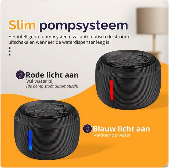 Viervoeter Drinkfontein - waterfontein voor en