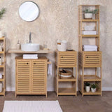 Set Badkamermeubel Trinidad Wastafelonderkast + Kolomkast MDF