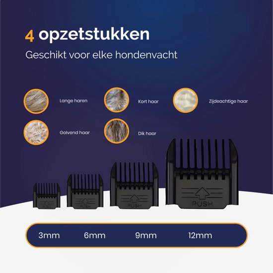 Professionele Hondentondeuse voor Dikke Vacht - voor Katten