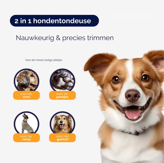 Professionele Hondentondeuse voor Dikke Vacht - voor Katten