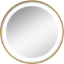 4goodz Ronde Badkamerspiegel 60 cm met LED Verlichting 834-393 - Goud