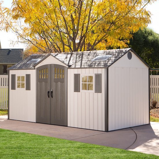 Lifetime - LG23000 - Tuinhuis - Tuinschuur - 244 x 244 x 457 cm