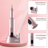 Vesfy Elektrische Nagelvijl - 20000 RPM - Draadloos & Oplaadbaar - 12 Bitjes + 36 Schuurrolletjes - Manicure & Pedicure - Valentijn