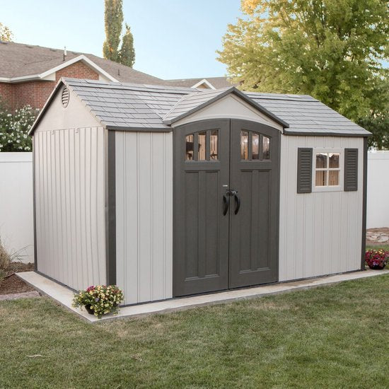Lifetime - LG60223 - Tuinhuis - Tuinschuur - 239 x 244 x 381 cm