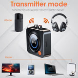 Vesfy Bluetooth Ontvanger - Bluetooth 5.1 Adapter - NFC - AUX & RCA - Voor Stereo, Speakers & Auto