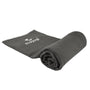 Ecoyogi Hot Yoga Handdoek - Grijs (183 x 62 cm) - Materiaal: 20% nylon en 80% polyester