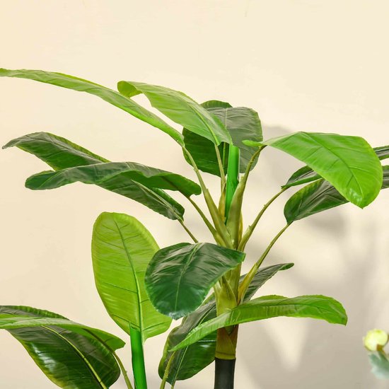 4goodz Decoratieve Kunstplant Bananenboom 150 cm