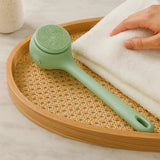 Elektrische Doucheborstel met 5 Opzetstukken – Groen – Diepe Reiniging & Massage – Oplaadbaar – Waterproof – Voor Rug, Benen & Gezicht