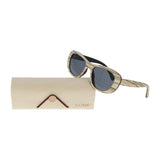 5one® Siena - houten dames zonnebril met grijze lens