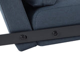 Zitbank voor 2 Personen - Blauw - 125 x 80 x 77 cm - Loveseat - Stijlvol en Comfortabel voor Elk Interieur
