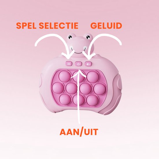 DMG Supply Pop It Game - Pop It - Pop Or Flop - Fidget Toy - Educatief Speelgoed