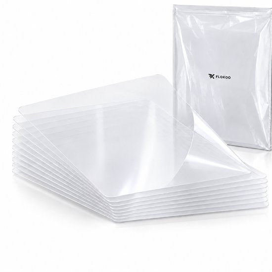 Anti Krab Vellen Kat – 8 XXL Meubelbeschermers – 43,2 x 30,5 cm – Transparante Zelfklevende Krabfolie – Op Maat te Knippen – Voor Bank, Meubels & Deuren