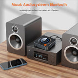 Vesfy Bluetooth Ontvanger - Bluetooth 5.1 Adapter - NFC - AUX & RCA - Voor Stereo, Speakers & Auto