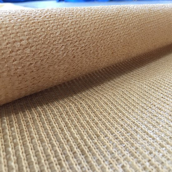 Schaduwdoek Waterafstotend – Vierkant 3x3m – UV-bescherming & Windbestendig – Ademend HDPE Zonnezeil – Tuin, Terras, Balkon, Zwembad – Beige