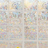 Raamfolie Glas in Lood - 90cm x 200cm - Zelfklevend - Anti Inkijk - Plakfolie - Decoratiefolie