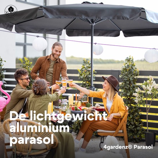 4gardenz® Parasol Kantelbaar