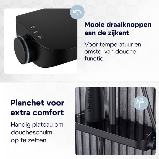 Luzzo® Regendouche met