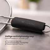 Anti Spatdeksel - Diameter - Vaatwasserbestendig - Past op de meeste pannen